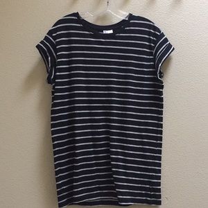 striped tshirt dress